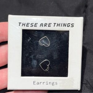 Heart shaped earrings